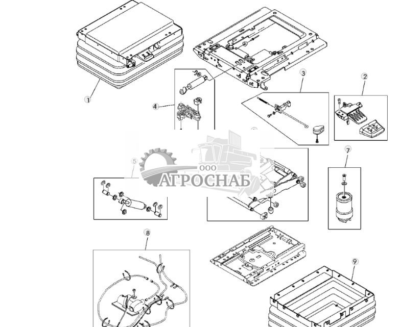 Operator's Seat, Air Suspension, Lower, Cab - ST305337 532.jpg